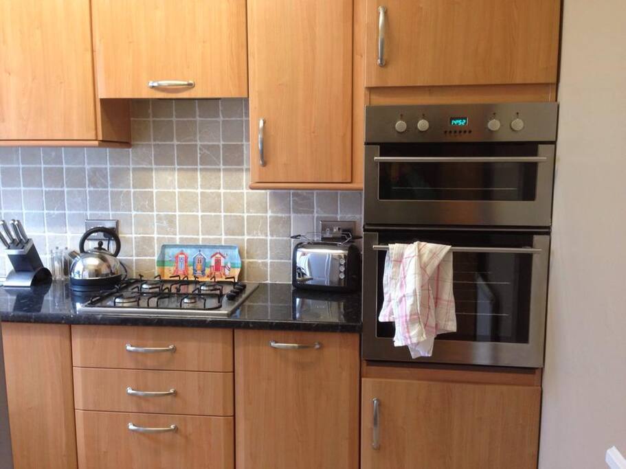 Fridge & freezer on the opposite wall