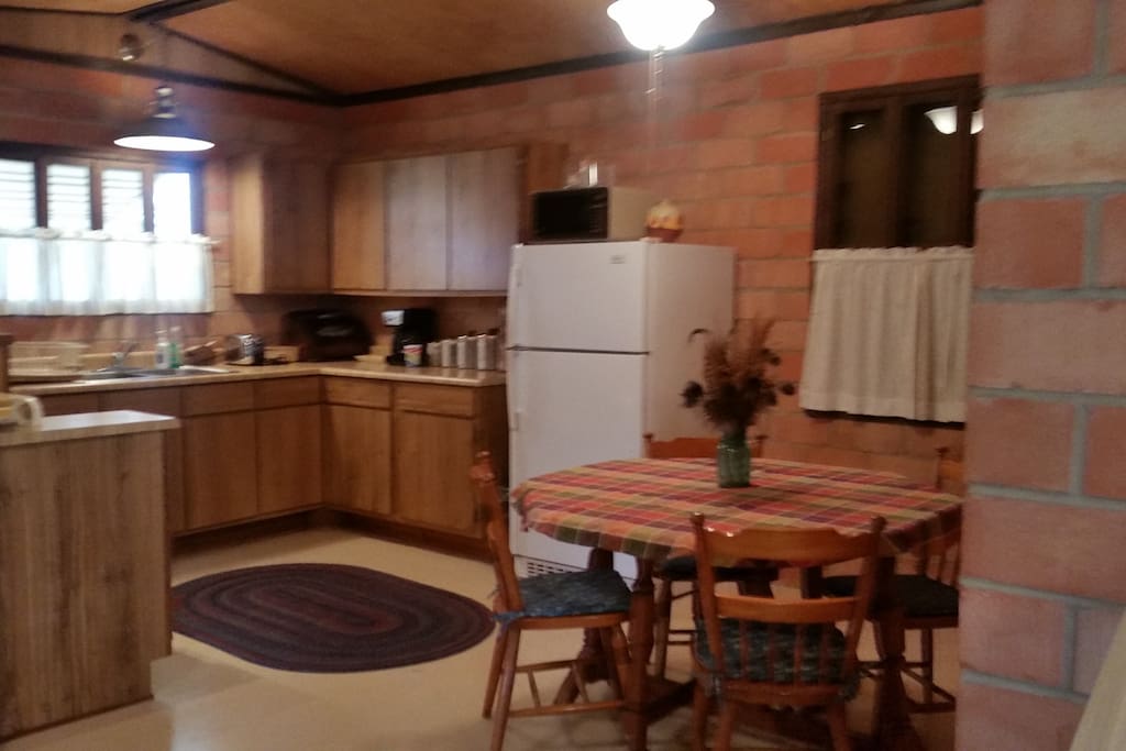 Fully equipped kitchen
