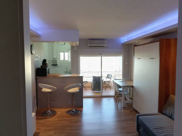 CENTRAL STUDIO JUAN BLANCO WITH PARKING AND SWIMMING POOL
