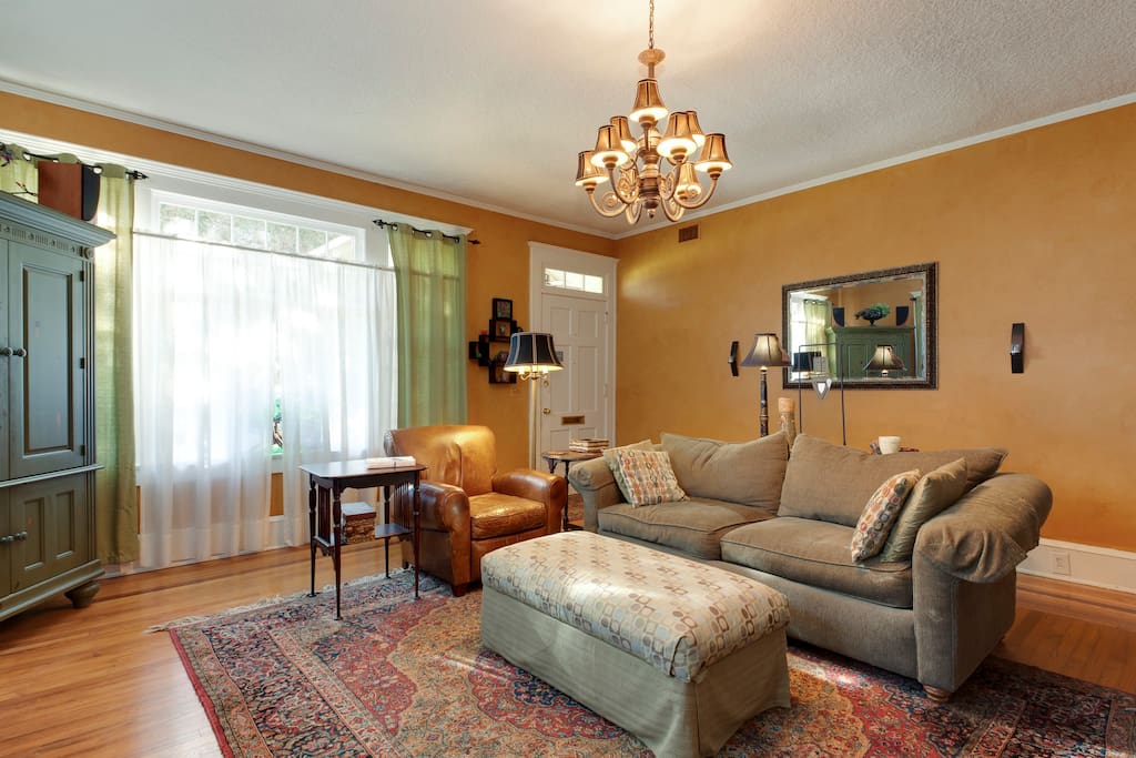Living room in the morning light.