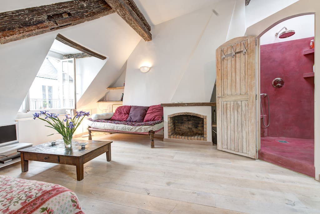 Nice flat w/ terrace in StGermain Flats for Rent in Paris, Îlede