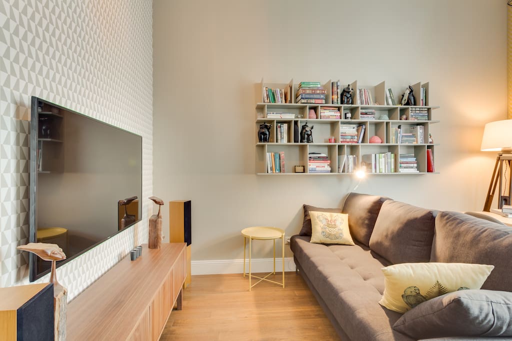 Зона отдыха в гостиной/Relax zone in the living room