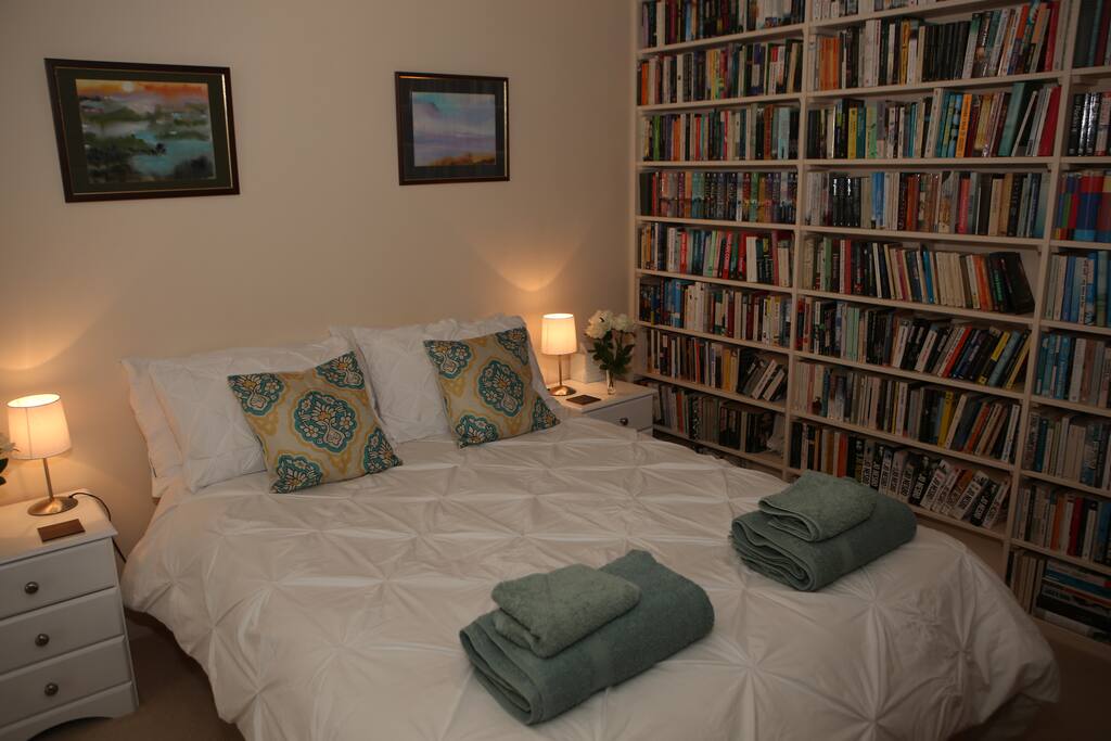 Romantic setting with comfortable double bed