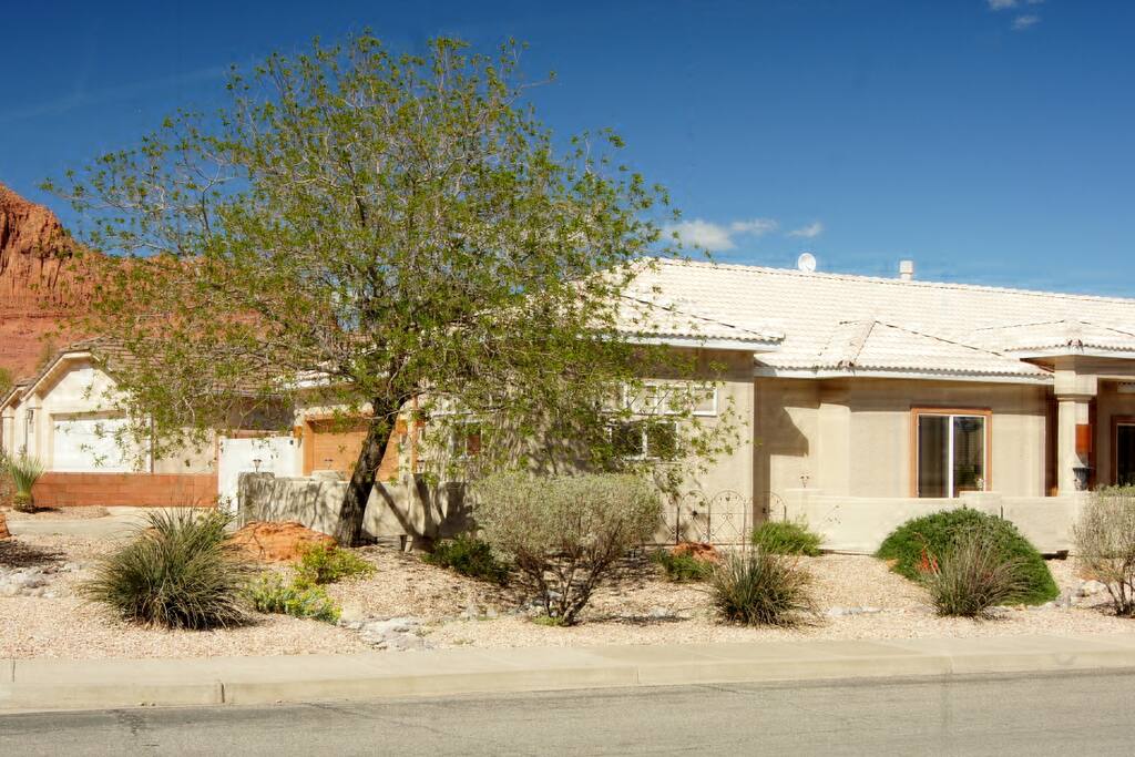 Side of house