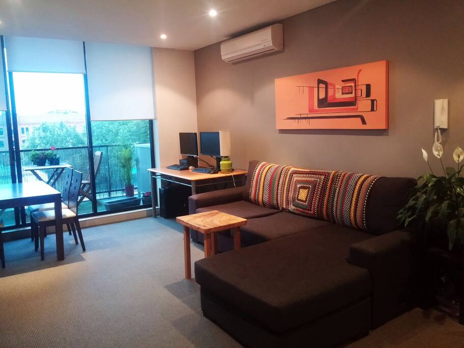 Living, Dining and Balcony