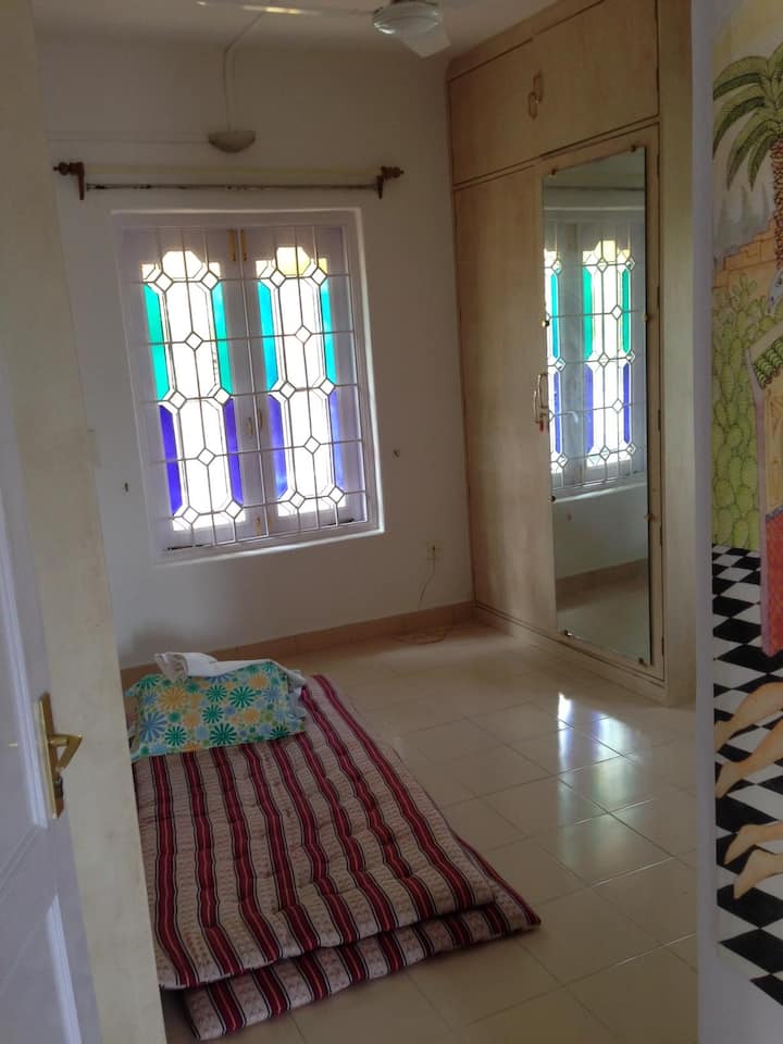 The mini fourth bedroom comes without a bed, but plenty of bedrooms and mattresses to spread out 