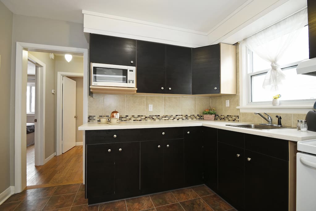 Fully equipped kitchen