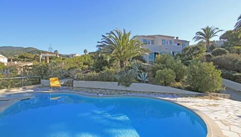 Villa Abbracciu 4* with heated pool + sea view