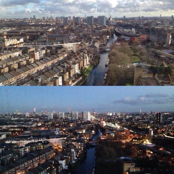 Day and Night Bedroom view