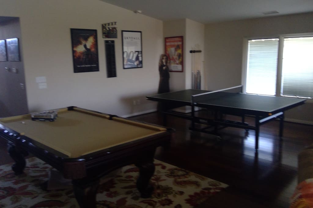Pool Table & Tennis Table