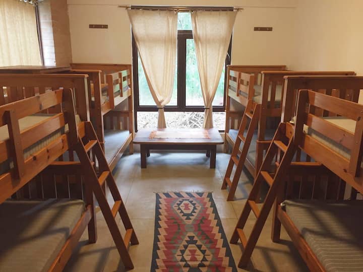 Suite im Erdgeschoss mit 10 Betten.