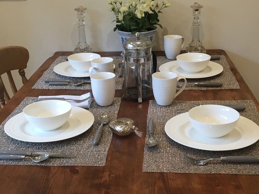 Everything you need for self catering in style