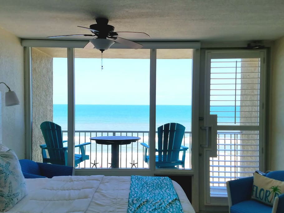 New remote controlled window shades... Hit button, while laying bed! Now you are on vacation!!