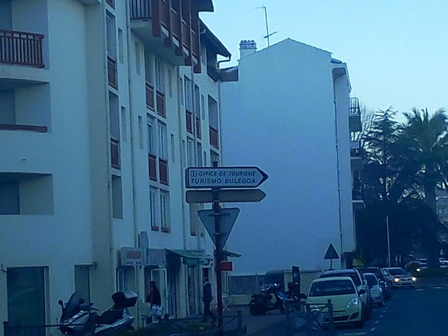 Fachada exterior del edificio.