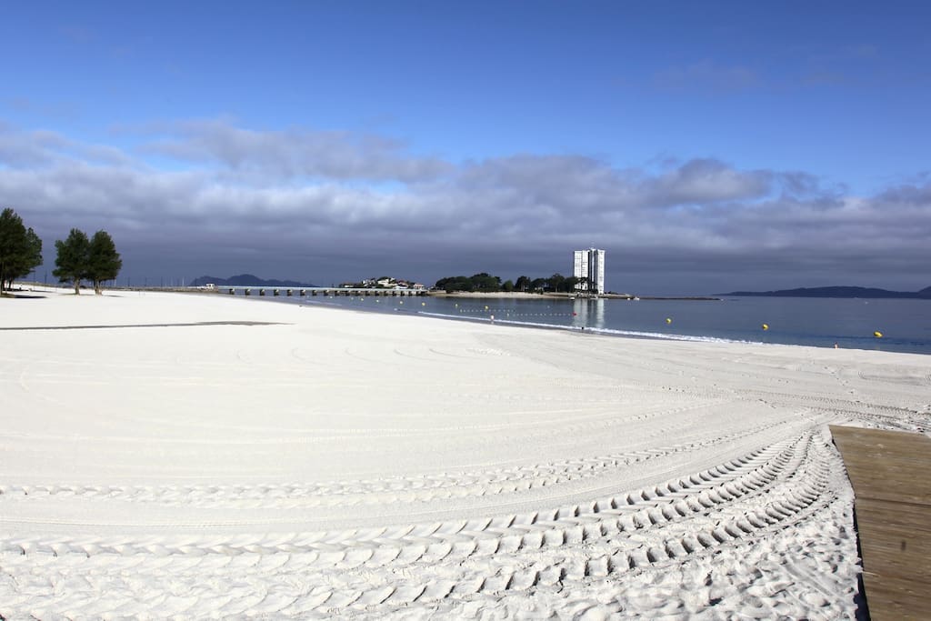 A unos metros de la playa del Bao