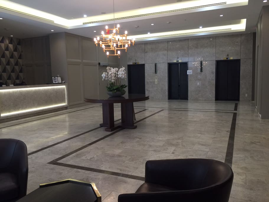 The lobby