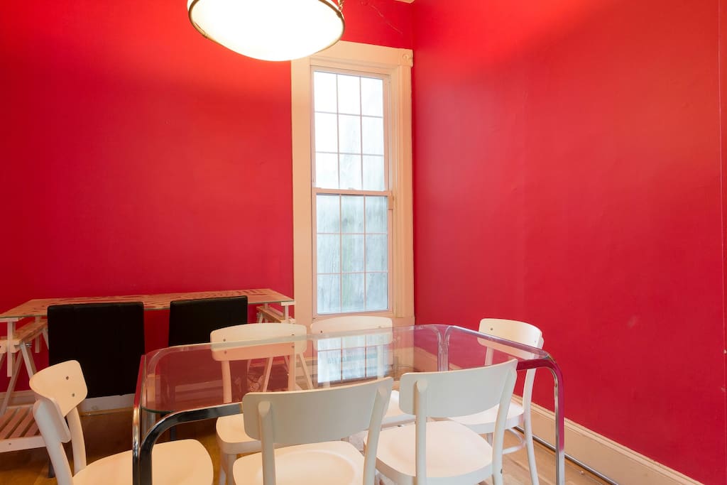 Dining room. Enough to seat 8.