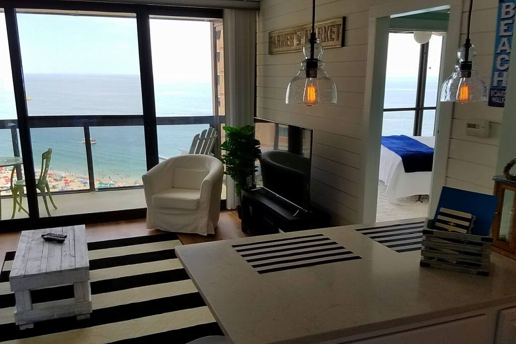 Living Room and Master Bedroom