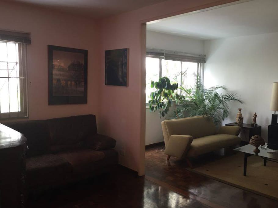 sala de tv e sala de estar