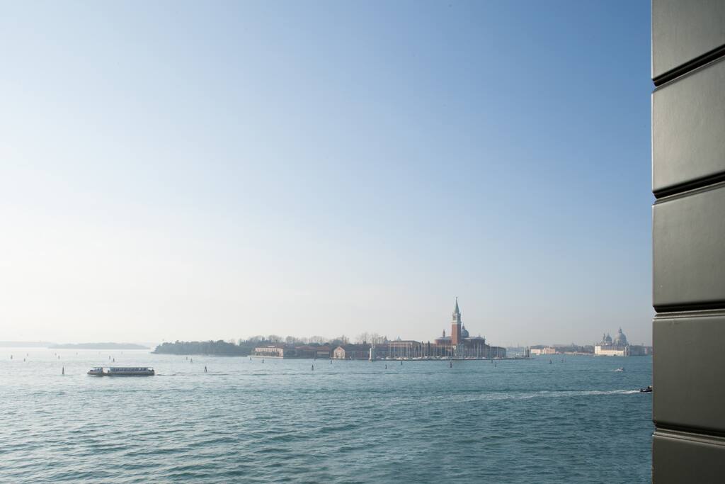 La vista sull'isola di San Giorgio