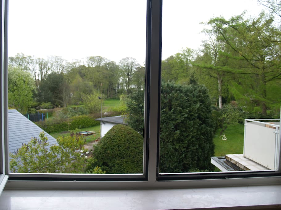 Blick ins Grüne - Entspannung und Ruhe pur