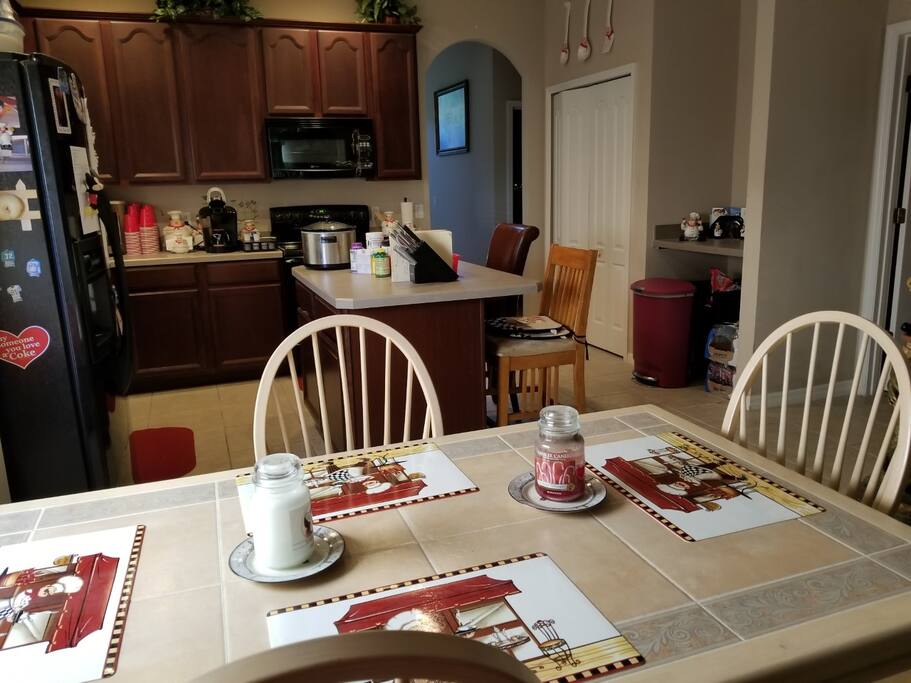 spacious kitchen