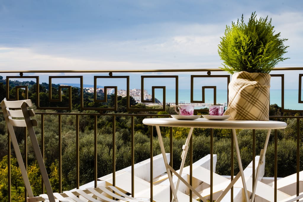 View from the balcony