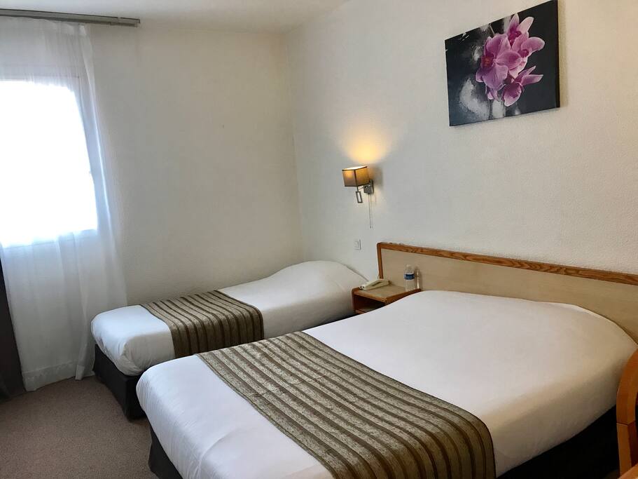 Chambre triple
