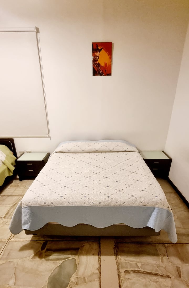 Master Principal con 2 camas matrimoniales 