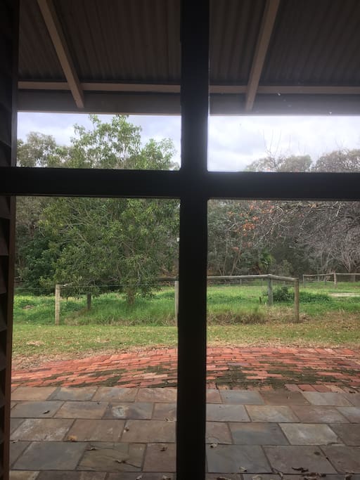 View from master bed