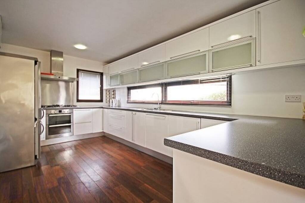 Hardwood floors and amazing living space