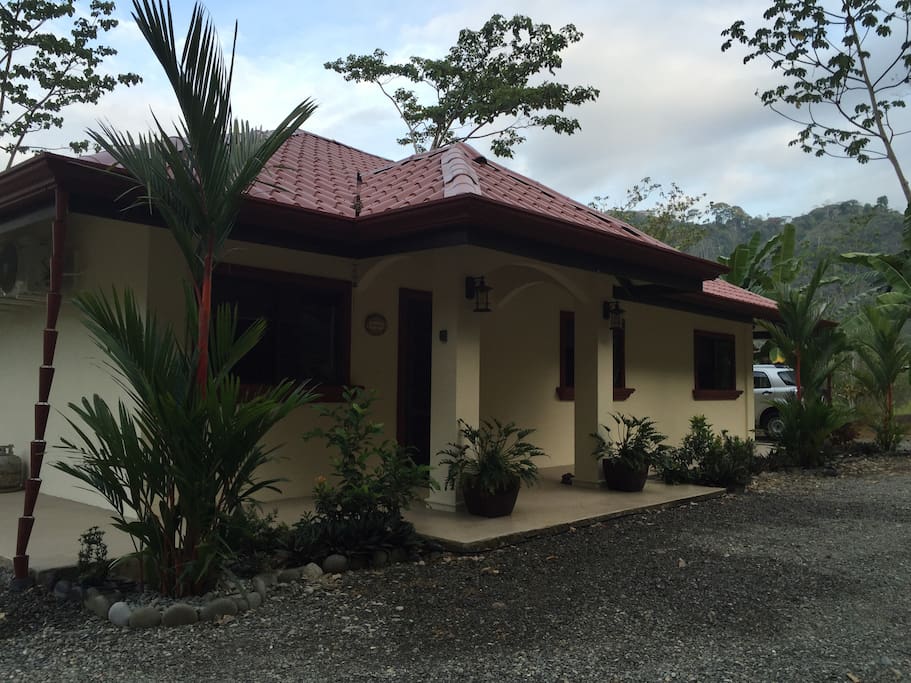 Front Of Villa