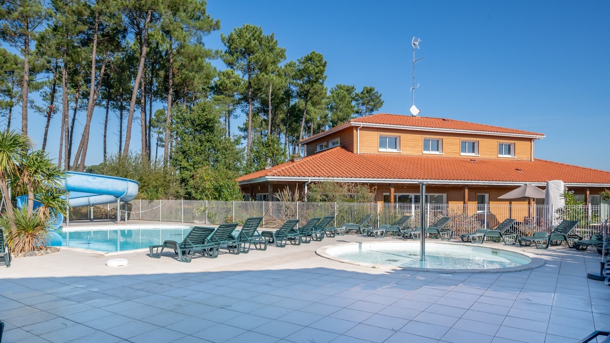 Studio Cosy | Accès Piscine Intérieure/Extérieure