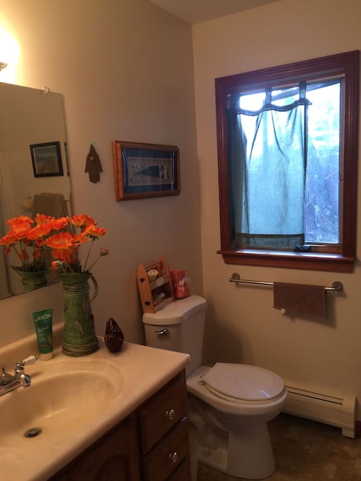 private bathroom