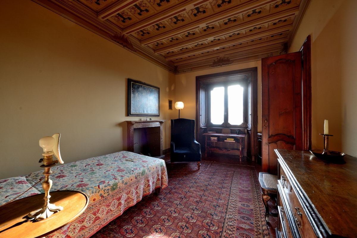 迷人的单人卧室