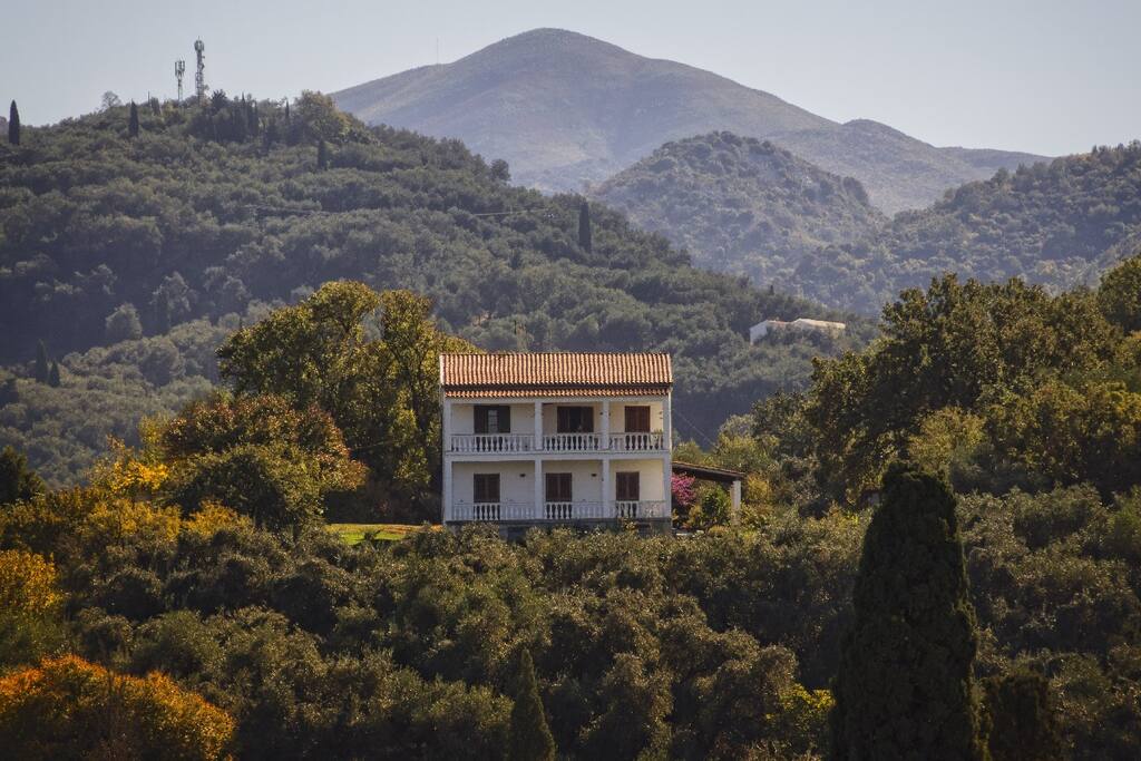The house . View from the Beach
