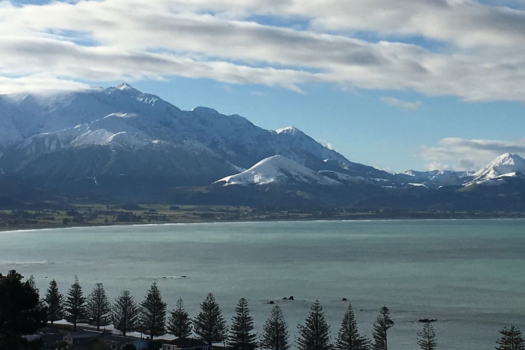 The view from the patio, amazing.