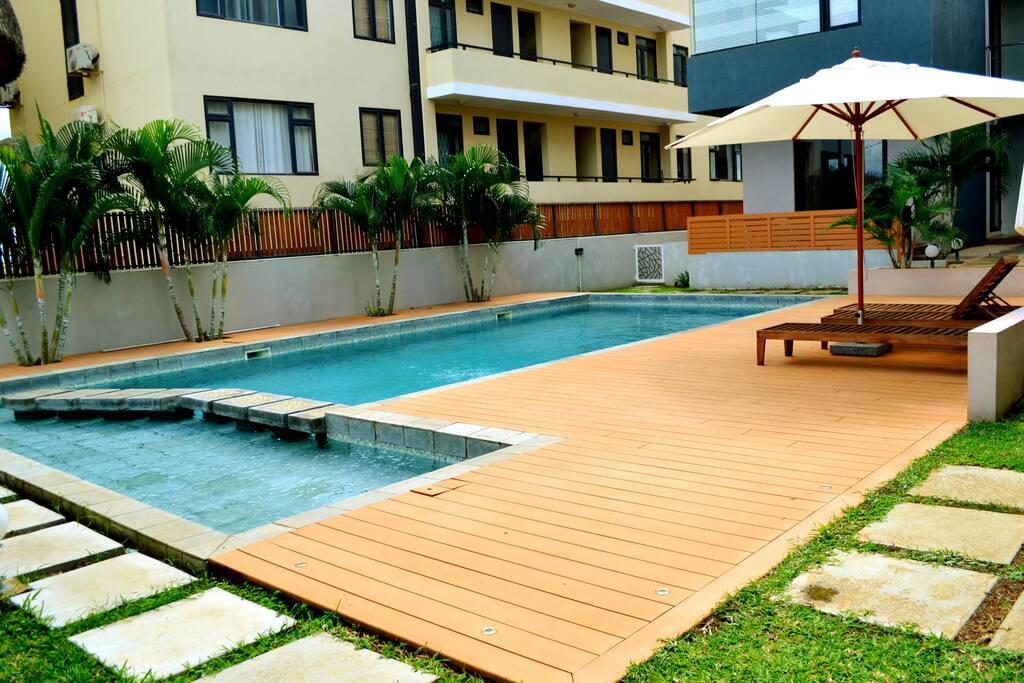 Piscine privé pour les abonnés de l'appartement