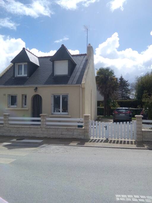 maison vue de la route