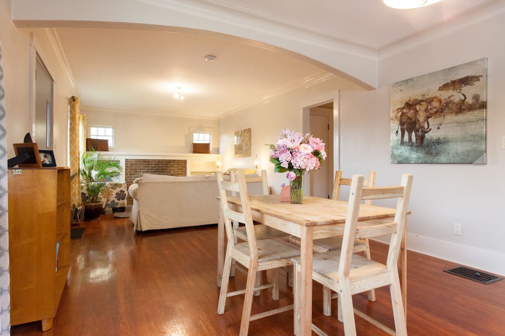 Dining room area