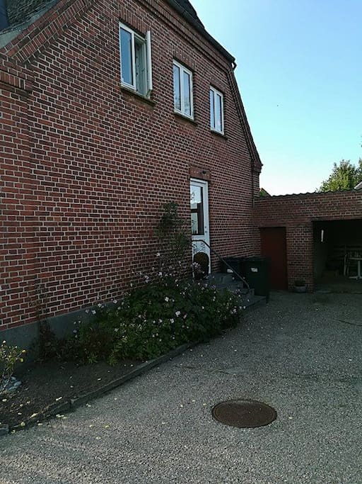 My house at the entrance