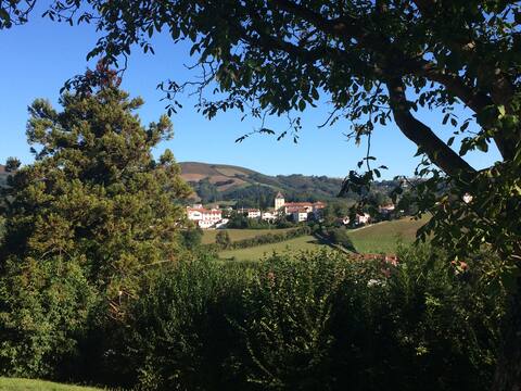 Basque house, beautiful view on the village