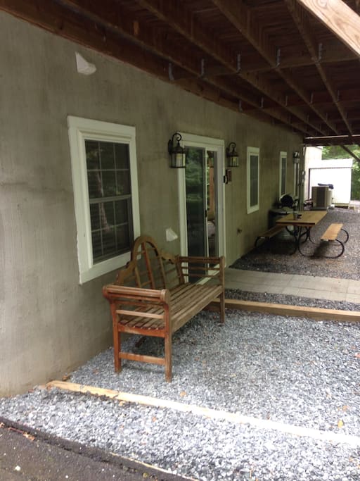 Exterior view of apartment