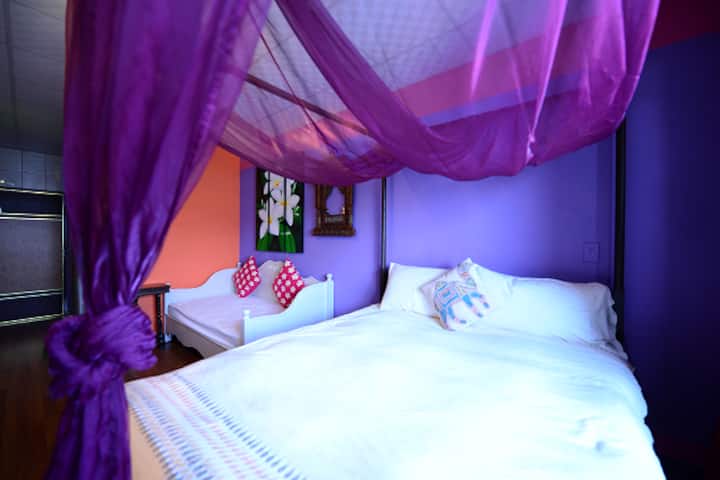 Bali styled sea view double room