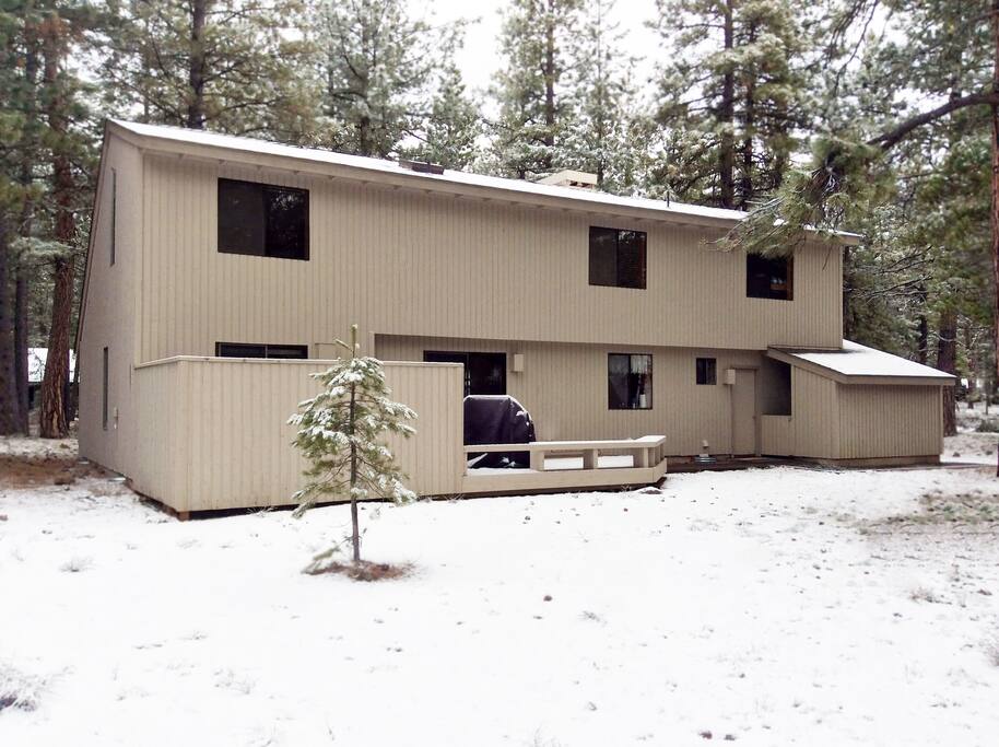 Back of house.