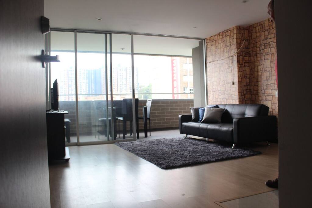 sala con sofa-cama