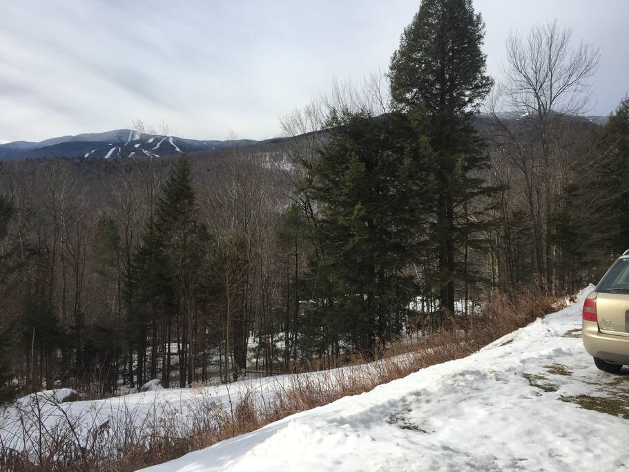 View on Jan 28. Mount Ellen and Mad River Glen.