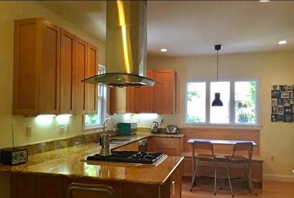 Open plan kitchen