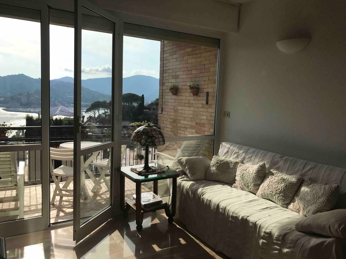 Propriété Airbnb réussie: Sea view & parking space à Zoagli