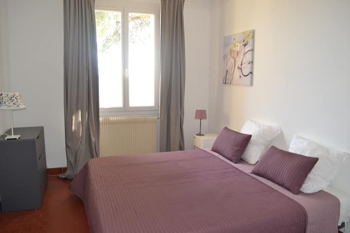 Chambre 3 - 2 lits simples en 90 cm rapprochés
expo sud
